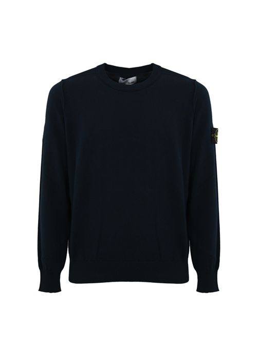 Maglia 5100053 in cotone Soft Organic Navy blue STONE ISLAND | 5100053S00B2V0020